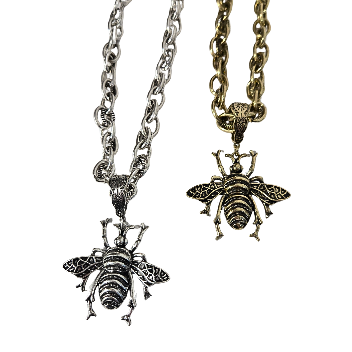 Bee Pendant Necklace (2 colors)
