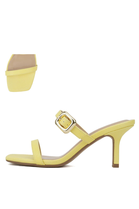 Yellow Here Comes The Sun Heels