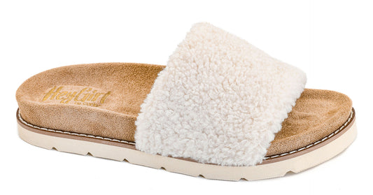 Corkys Ivory Softy Sandals