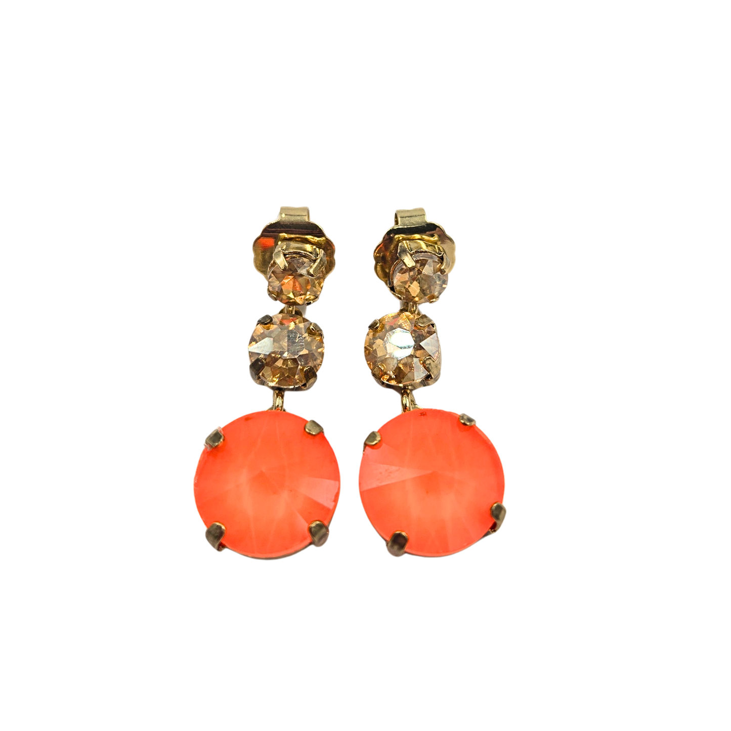SIENNA - Tori Earrings in Orange