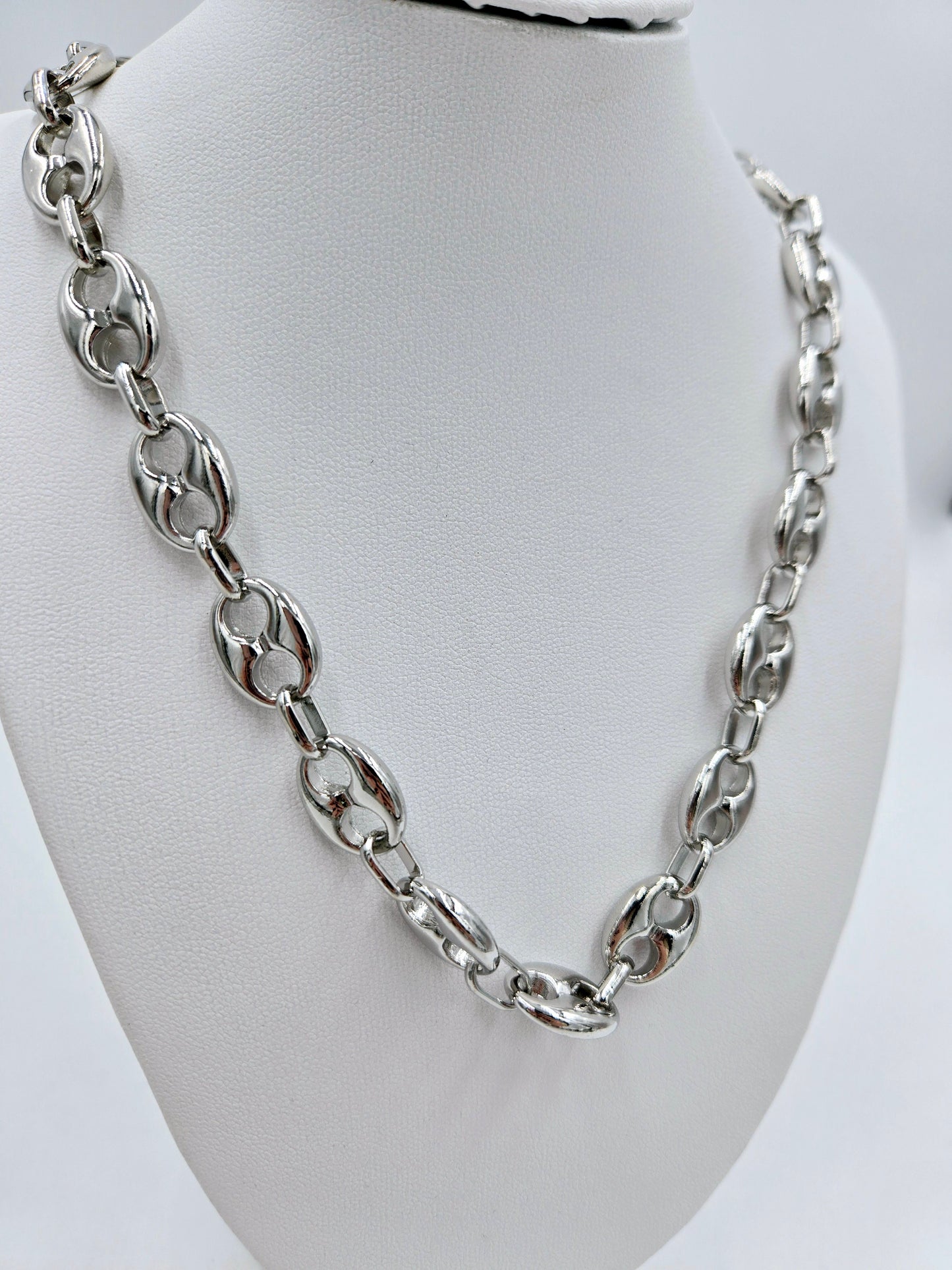 Silver Marina Chain Necklace