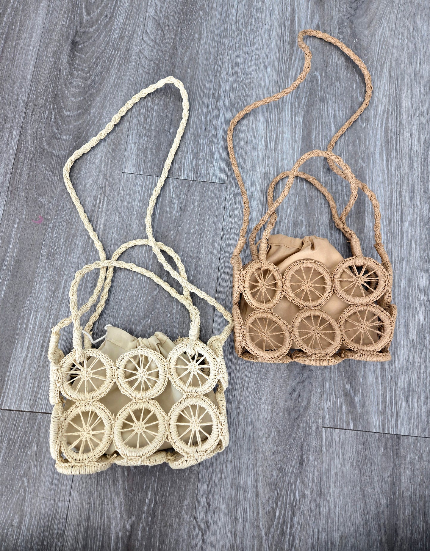 Braided Wheels Handbag (2 colors)