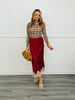 Nora Plaid Kate Mesh Top (Reg. and Plus)