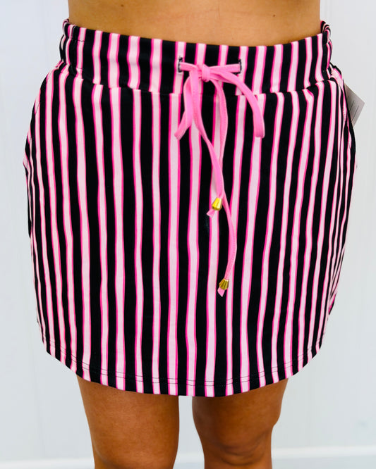 Cosmo Stripes Skort (Reg & Plus)