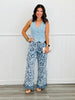 Denim Button Up Vest Top (Reg & Plus)-2 Colors