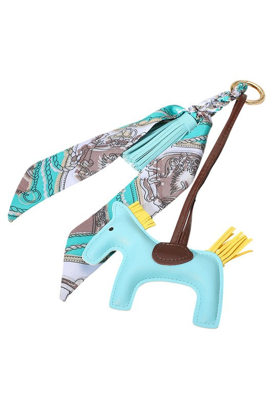 The Stallion Bag Charm - 12 Colors!