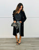 Black Luxe Cashmere Blend Coat (Reg.)