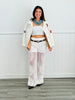 POL Pure White Crochet Pants (One Size)