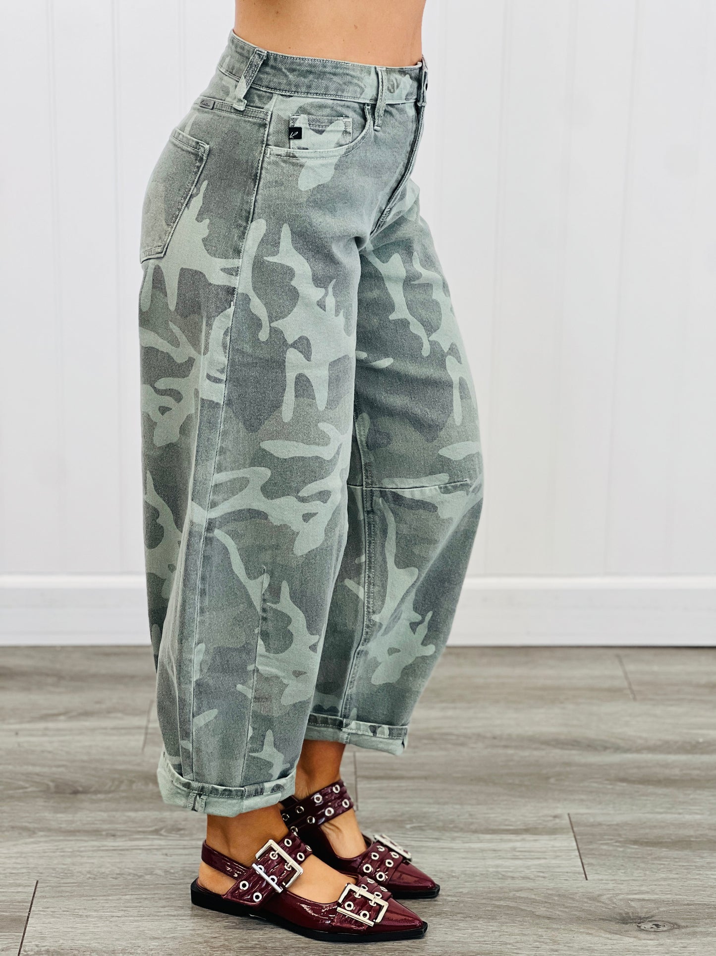 Camo High Waist Jeans (Reg.)