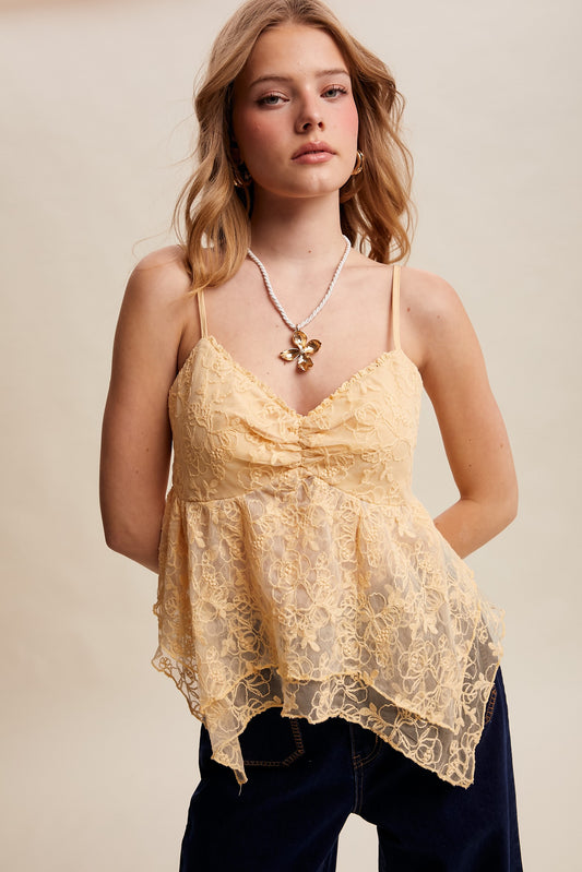 Butter Lace Cami Top (Reg.)