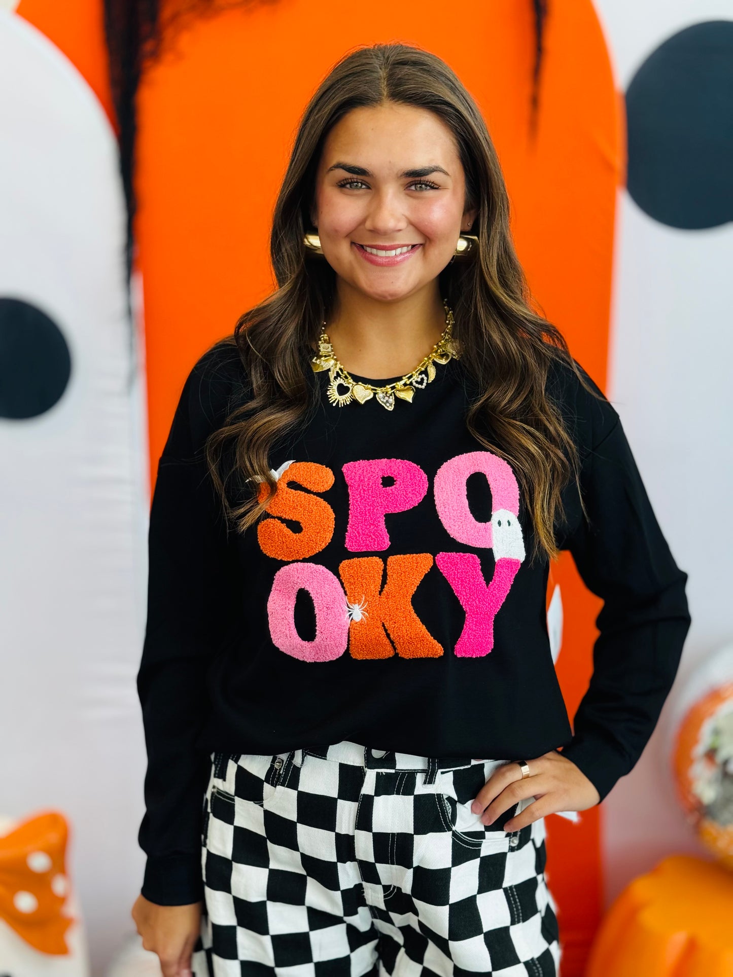 Spooky Vibes Pullover (Reg. and Plus)