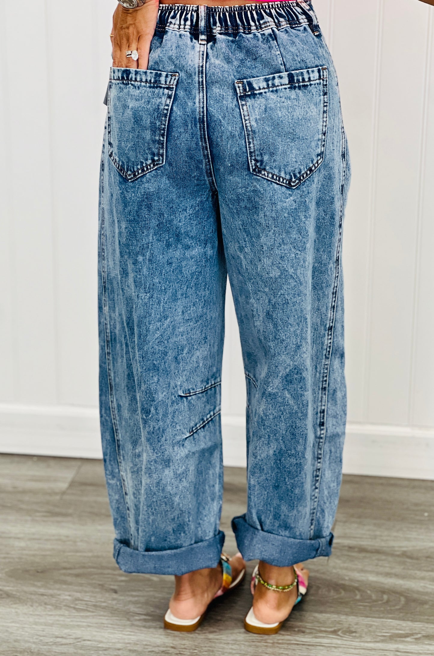 Get On With It Denim Pants (Reg.)-2 Colors