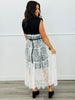 Black Lace Sleeveless Shirt Dress (Reg.)
