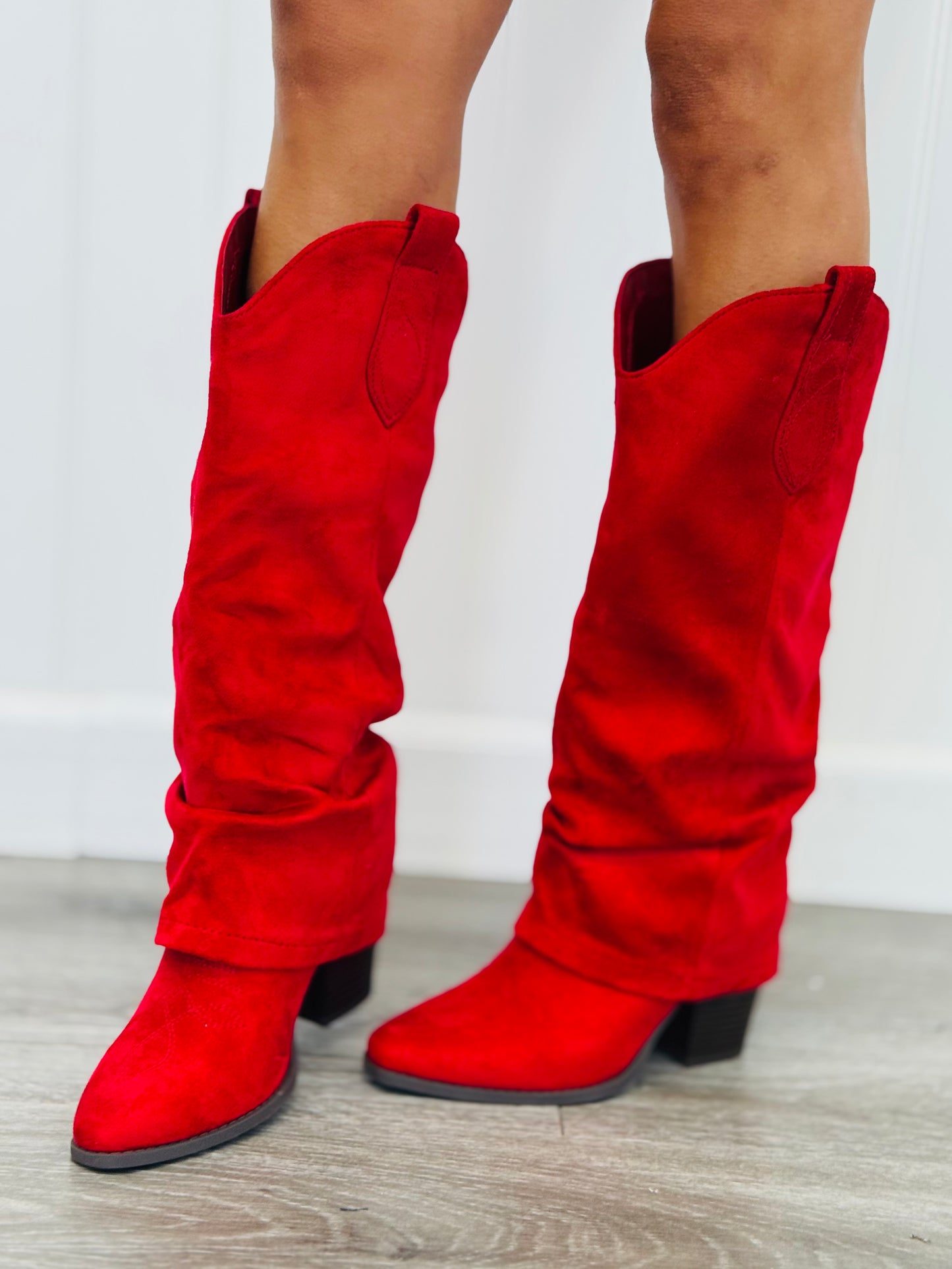 Red Dreaming Of You Boots