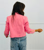 Pink Napoleonic Braided Cardigan (Reg.)