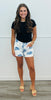 Off White/Blue Seashell Shorts (Reg.)