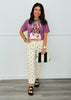 Glam Dachshund Graphic Tee (Reg. and Plus)