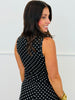 Black/White Polka Dot Tank Top (Reg.)