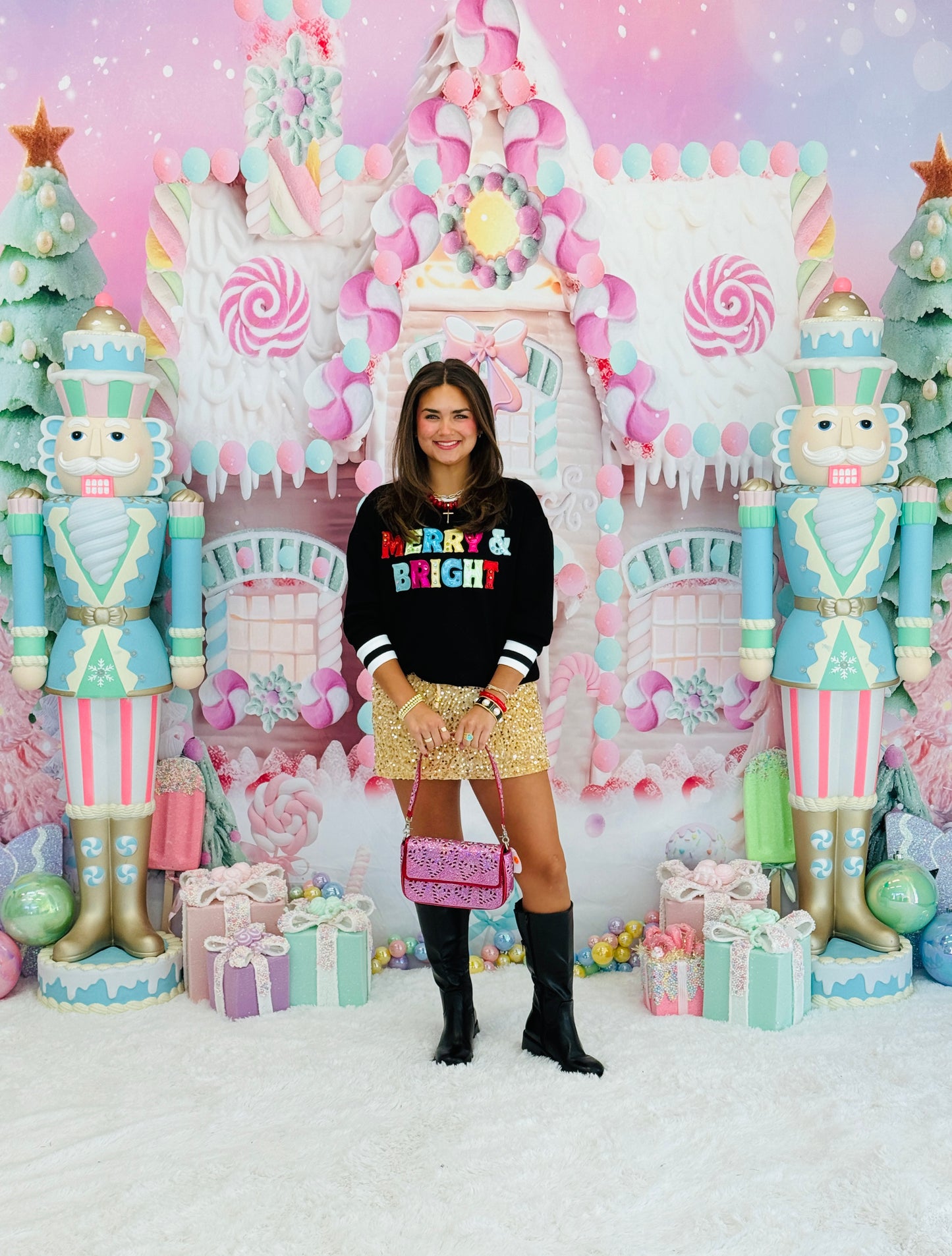 Merry & Bright Foil Pullover (Reg. and Plus)