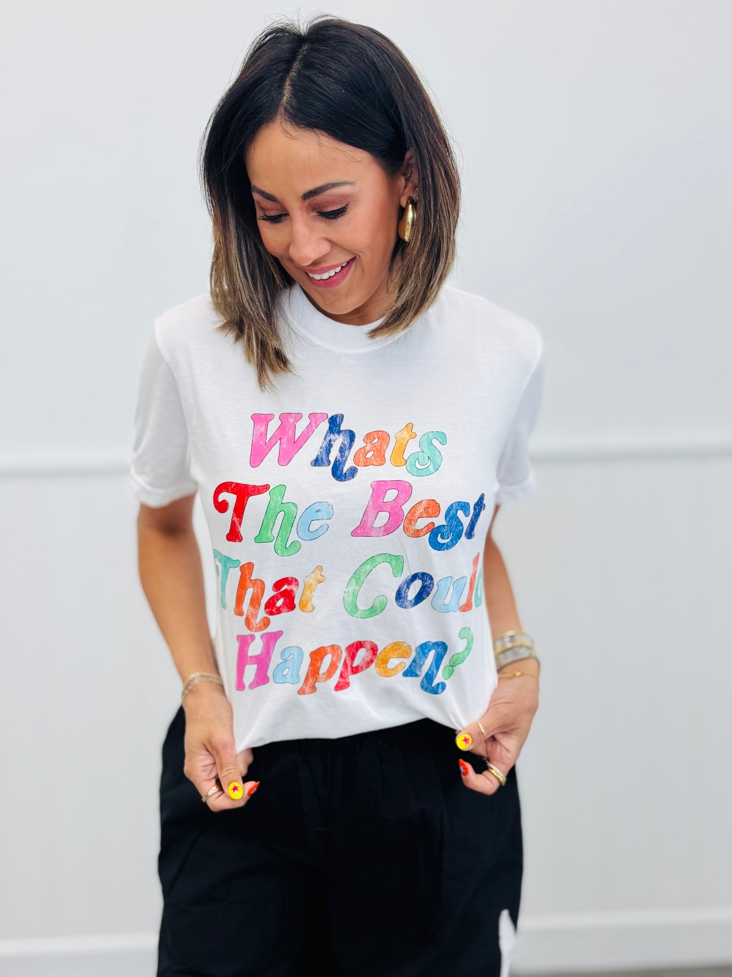 The Best That Could Happen Graphic Tee (Reg. & Plus)