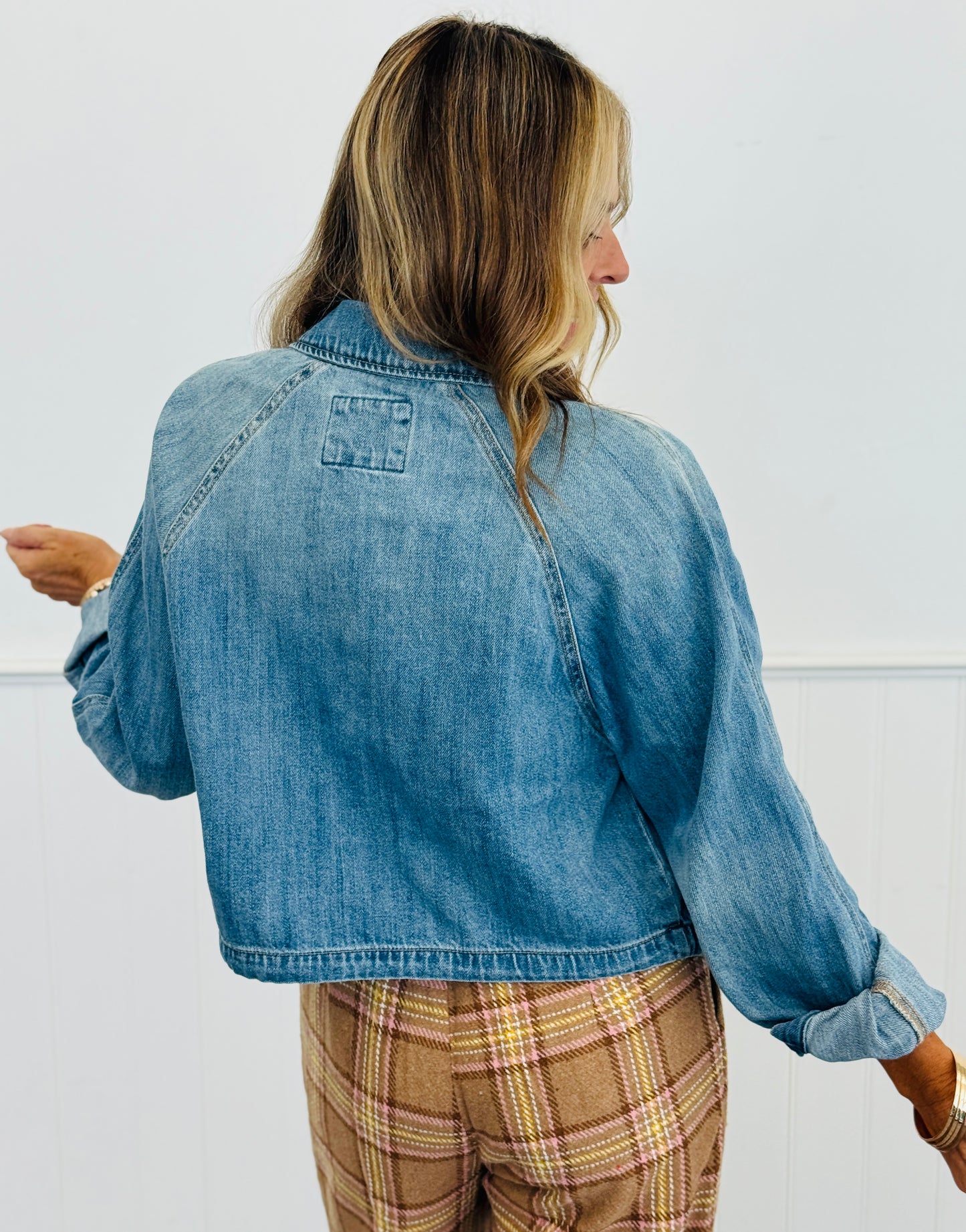 Risen Medium Raglan Bomber Jacket (Reg & Plus)