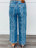 Judy Blue Cobra Cutie Wide Leg Jeans (Reg. and Plus)