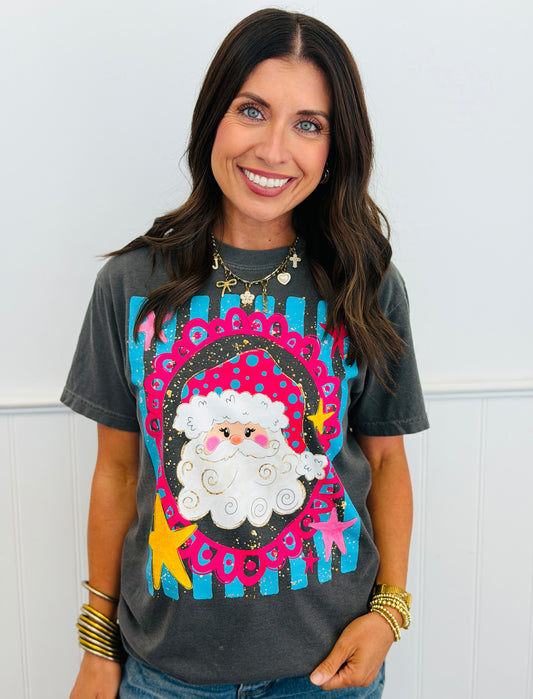 A Very Merry Santa Tee (Reg. and Plus)