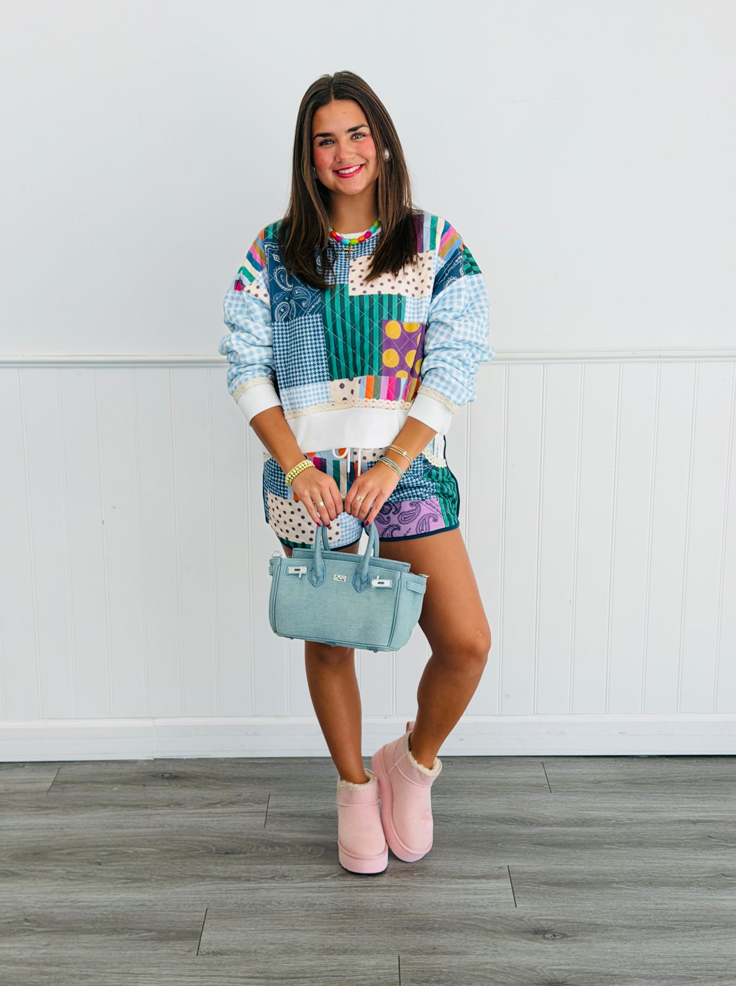 Patchwork Pretty Shorts (Reg. and Plus)