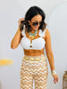 White Flirty Two-Piece Swimsuit (Reg. & Plus)