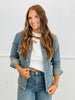 Casual Denim Twinkle Studded Jacket (Reg.)