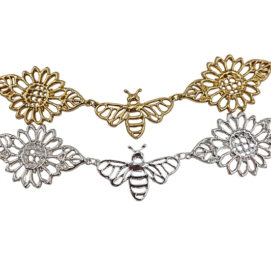 Honey Bee Necklace (2 colors)