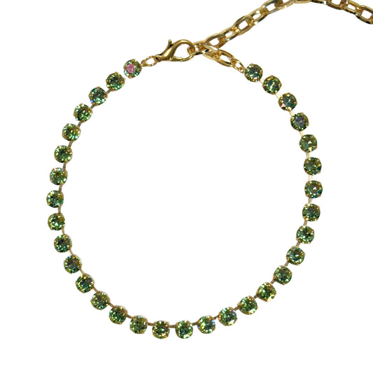 TOVA- The Oakland Necklace - Light Turquoise Brandy