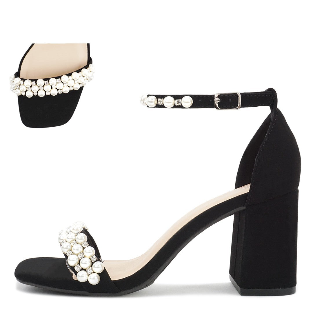 Black Pearl & Poise Heels