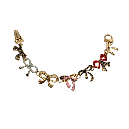 Multi Bow Gold Bracelet