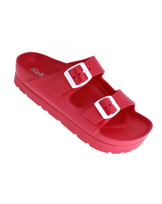 Red Breezy Babe Sandals