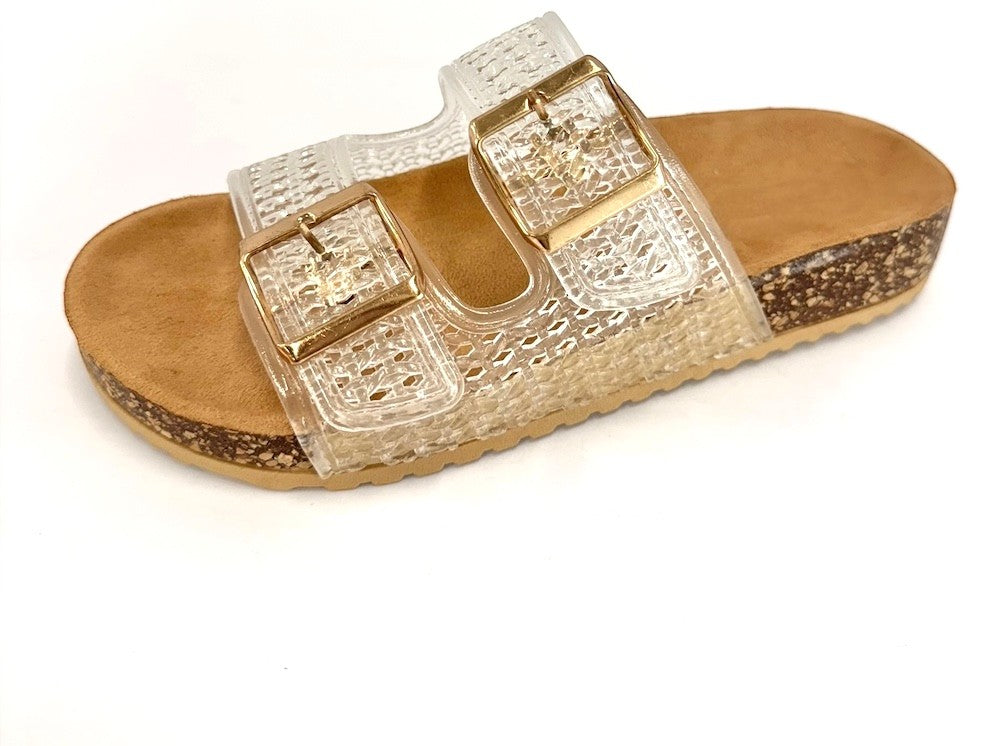 Clear Weekend Wander Sandals