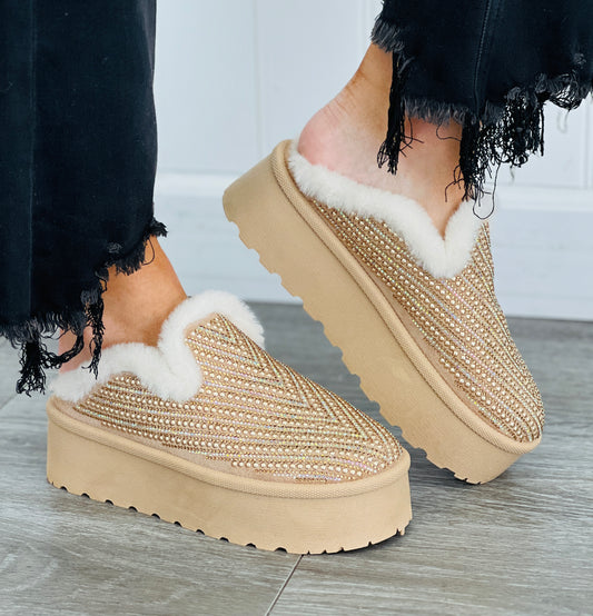 Vintage Havana Gold Gilded Comfort Slip On Shoes