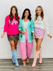 Merry & Bright Sequin Sleeve Sweatshirt (Reg. and Plus)