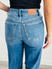 Judy Blue Very Well V-Front Straight Jeans (Reg. & Plus)