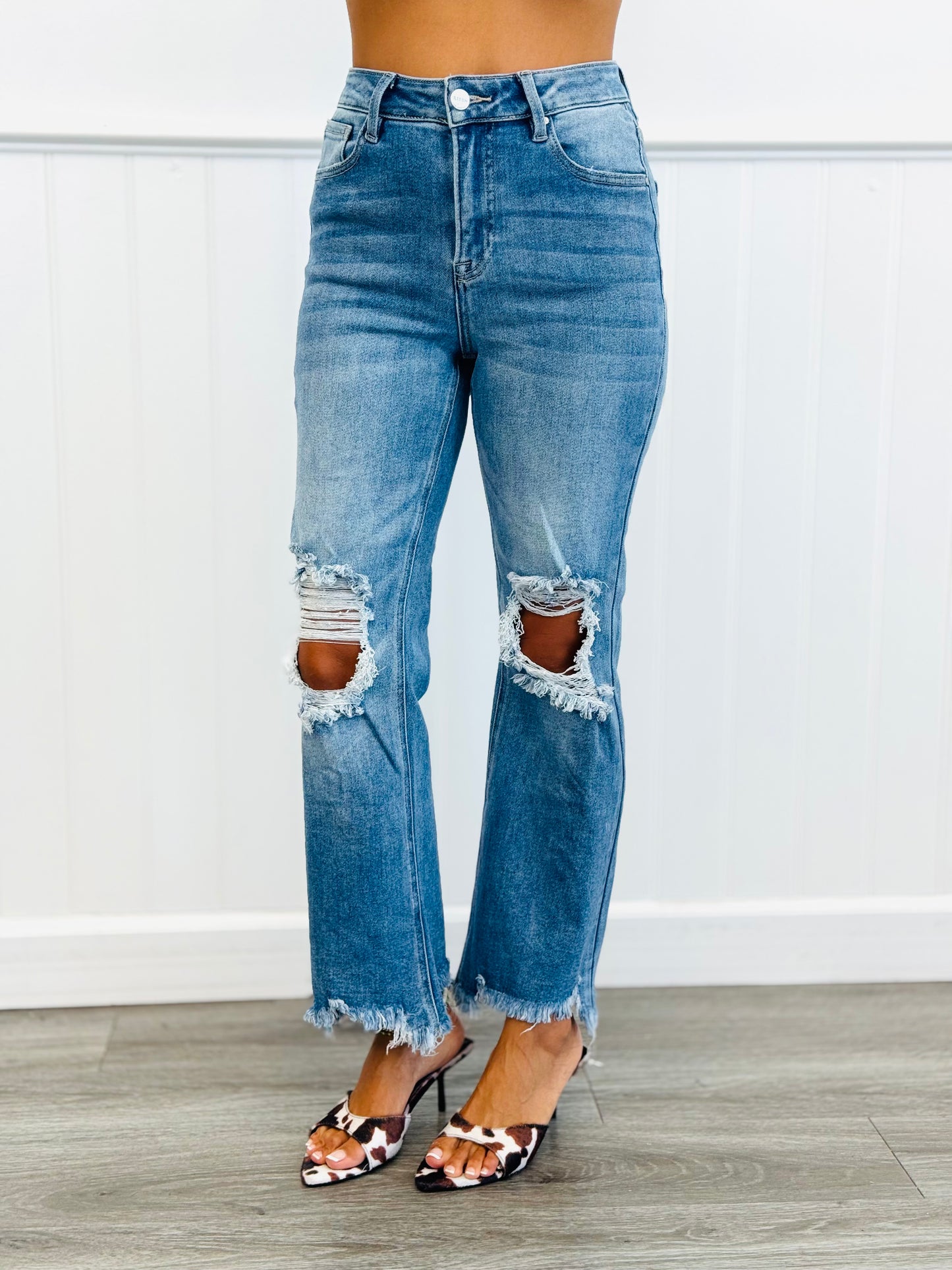 Risen Medium Ready For Anything Crop Jeans (Reg & Plus)