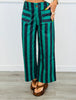 Striped Wide Leg Pants (Reg.) - 4 Colors