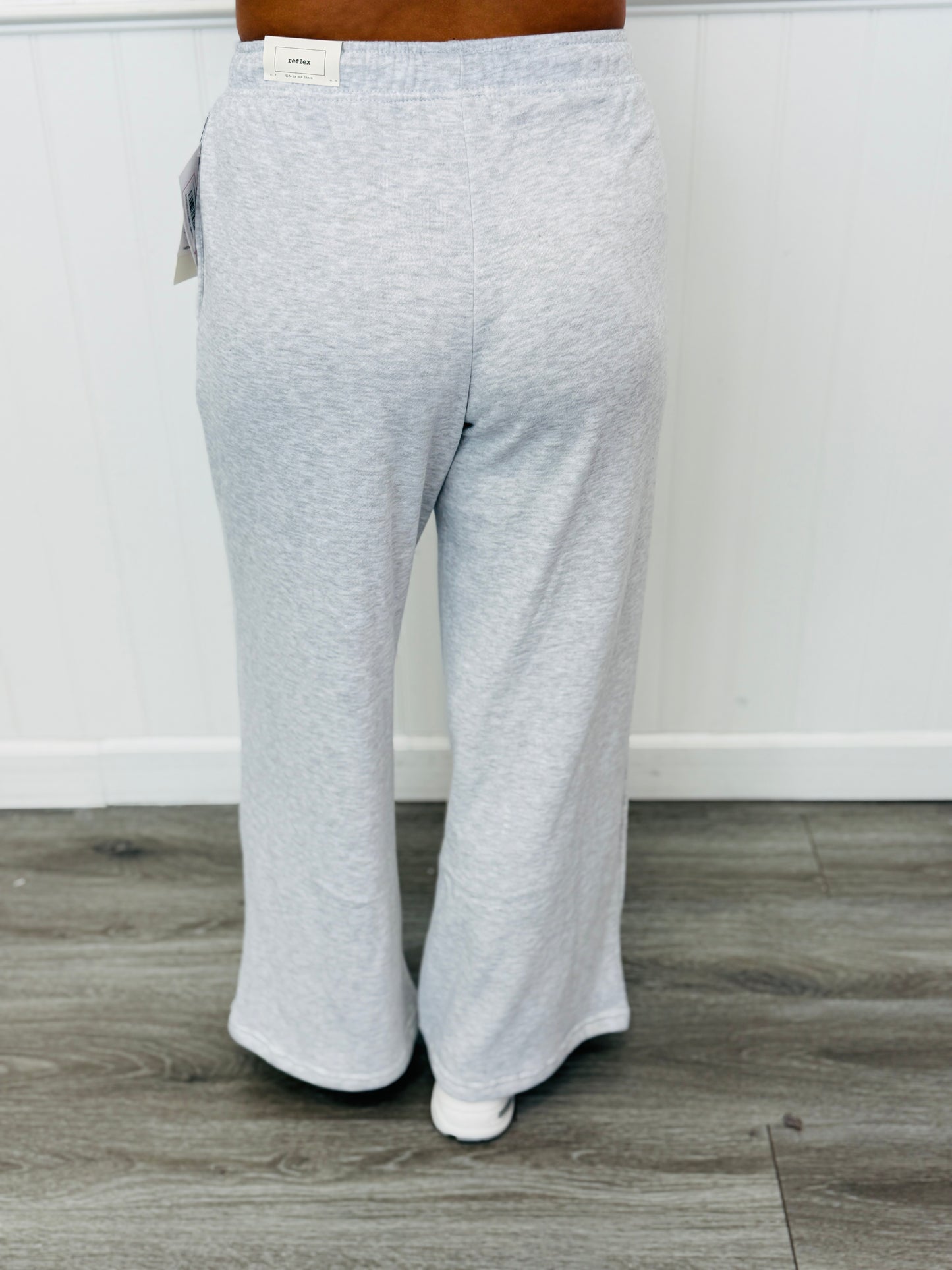 Wide Leg Mid Rise Sweatpants (Reg.) - 4 Colors