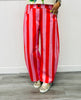 Striped Denim Barrel Pants (Reg.) - 3 Colors