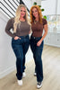 Judy Blue High Waist Cute Cargo Jeans (Reg. and Plus)