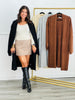 Open Front Longline Sweater Cardigan (Reg.)-4 Colors