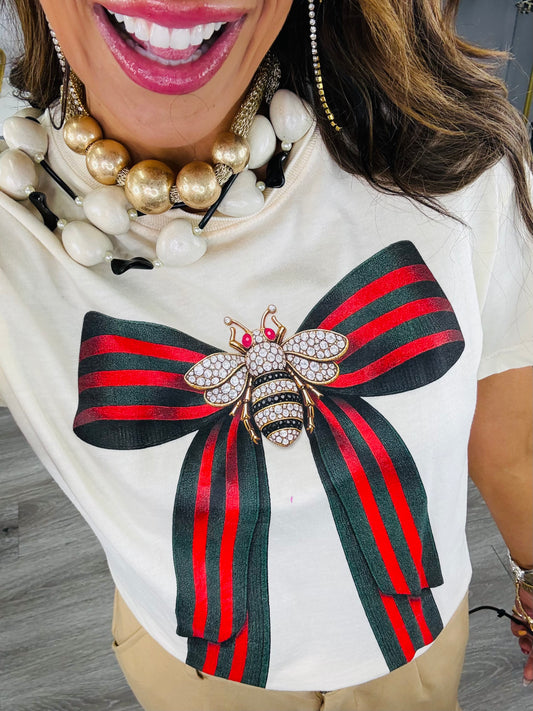 Boujee Bee Graphic Tee (Reg. and Plus)