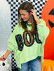 Leopard & Lace Boo Patch Sweatshirt (Reg.) - 2 Colors