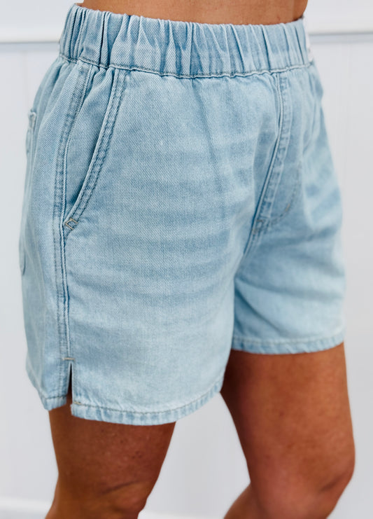 Judy Blue Laid-Back Lucy Featherweight Boxer Shorts (Reg. and Plus)