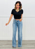Judy Blue The Very Thing V-Front Baggy Jeans (Reg. and Plus)