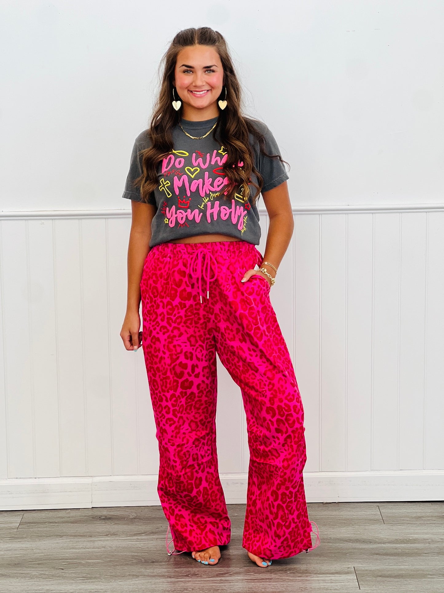 Color Me Leopard Jogger Pants (Reg & Plus)-3 Colors